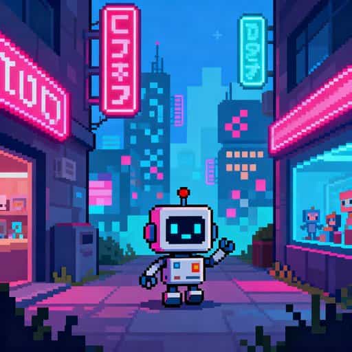 Pixel Art — AI art style for kids picture books