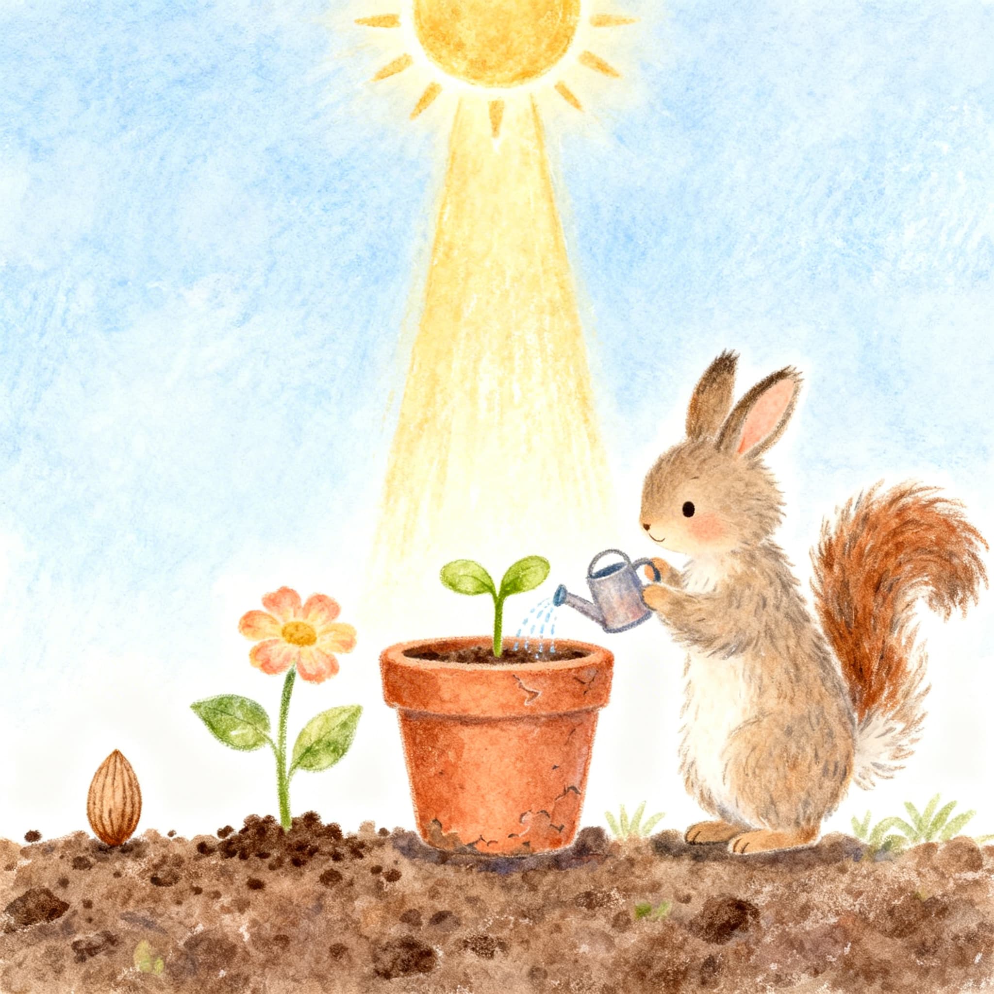 Eine Pflanze züchten