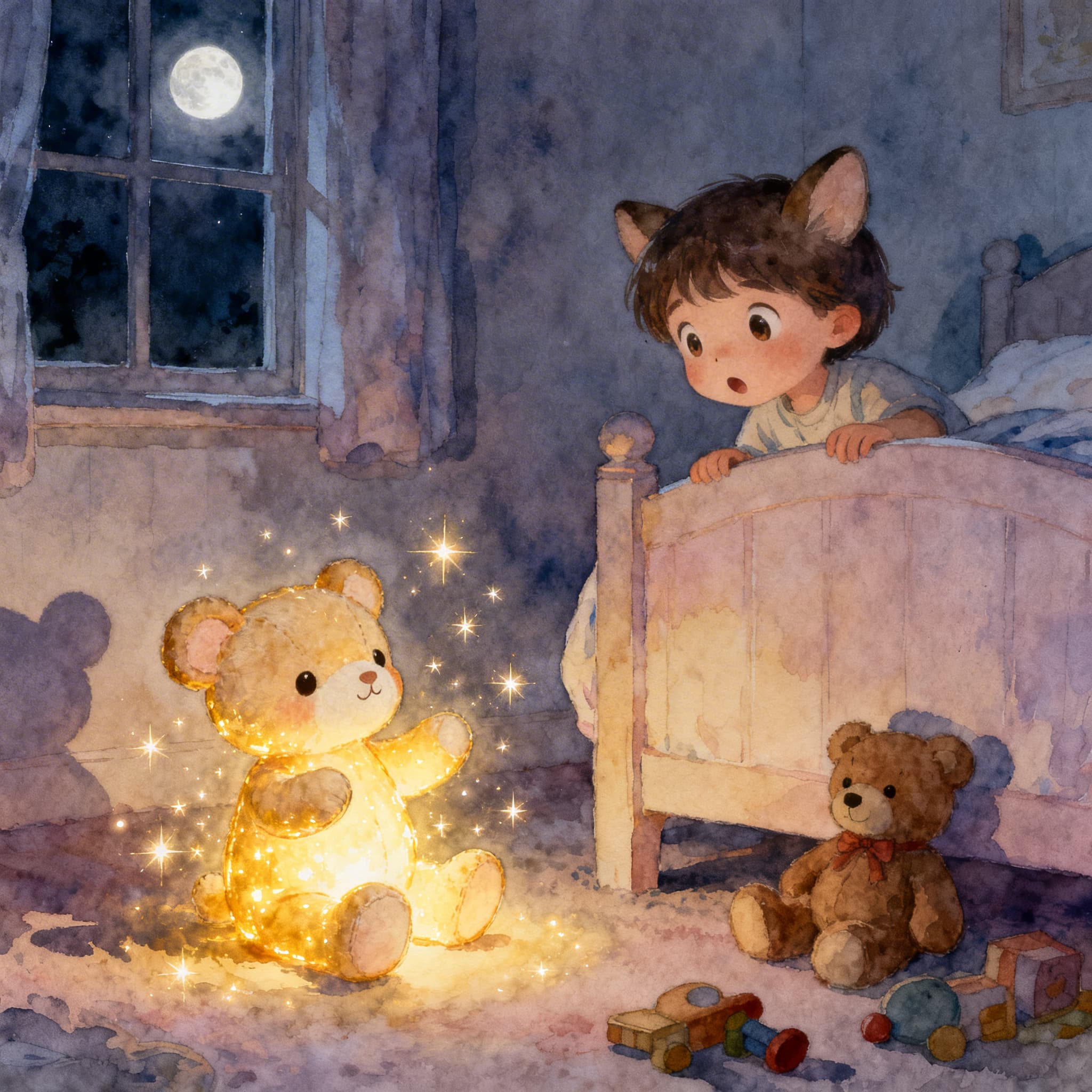 Das Spielzeug erwacht zum Leben